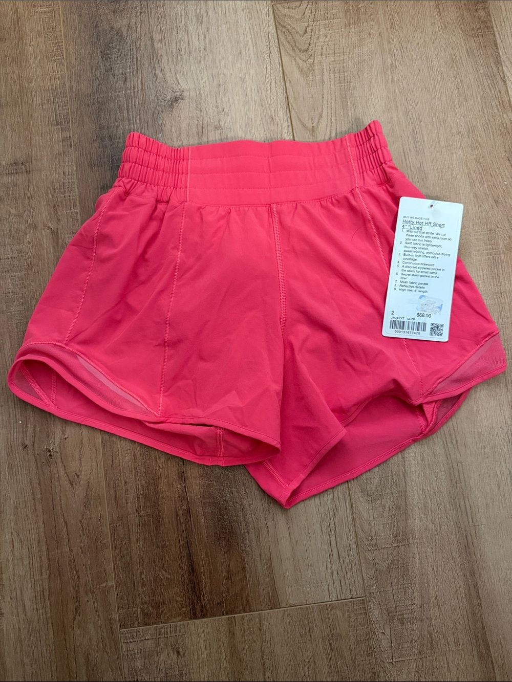Women’s Hotty Hot 4 inch Shorts in Coral Pink